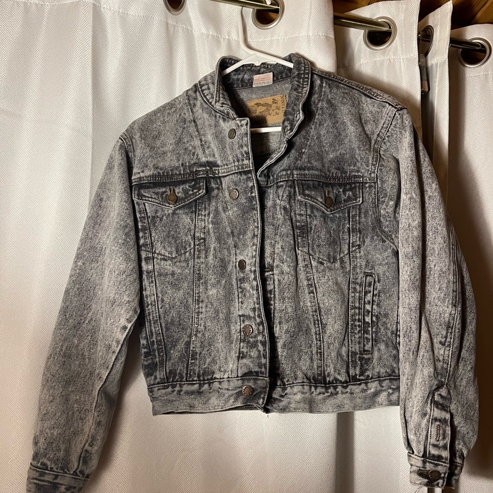 Acid wash Jean jacket